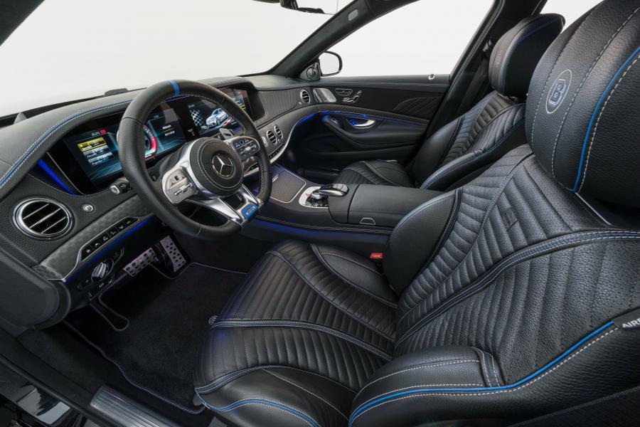 Интерьер Mercedes-AMG S63 800 by Brabus (V222) 2018 года  (фото 10 из 14)